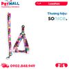 Set Dây + Yếm Sonice Lucky Leash + Harness 10kg - 1.5cm Loang màu Petmall