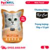 Hộp 12 Gói 70G - Pate mèo KitCat Petite Pouch Tuna & Salmon - Vị Cá ngừ và Cá hồi Petmall