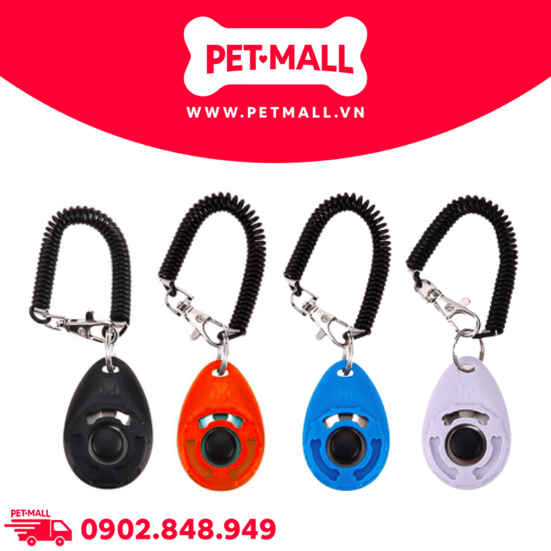 Dụng cụ huấn luyện SONICE Pet Training Clicker - Hỗ trợ tập lệnh cho chó Petmall