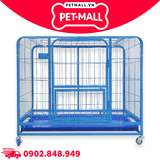 Chuồng nuôi chó Pet 94 Cửa Vuông Petsmix size lớn | D94cm x R63cm x C74cm Petmall