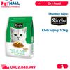 Thức ăn mèo KitCat Fillet 'O' Flakes 1.2kg - Vị cá xông khói, kích thích vị giác Petmall