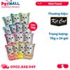 Combo 24 Gói 70G - Pate mèo KitCat Petite Pouch - Mix vị Petmall