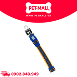 Vòng cổ DoggyMan Size 20kg - Sọc X vàng Petmall