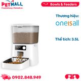 Máy cho ăn tự động Oneisall Automatic Pet Feeder with APP control PFD-001 Pro - 3.5L Petmall