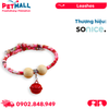 Vòng cổ SONICE Sakura Koi Red Color - Màu đỏ Petmall