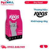 6KG - Thức ăn mèo KEOS Tuna - Vị Cá Ngừ, dành cho mèo mọi lứa tuổi Petmall