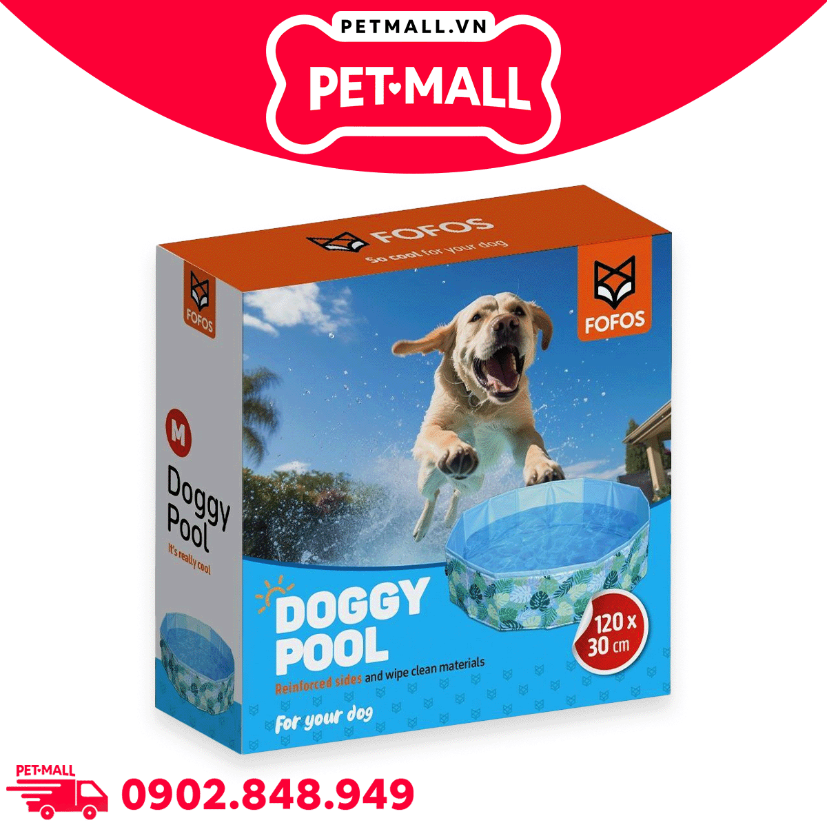 Đồ chơi FOFOS fruity-bites apple treat leakage toys - Hình quả táo đựng treats cho thú cưng chơi đùa Petmall
