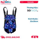 Balo địu thú cưng SONICE EDM Pet Carrier Size 2 - M4 | 32x20cm - Hỗ trợ mang thú cưng đi dạo Petmall