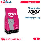 1.5KG - Thức ăn mèo KEOS Tuna - Vị Cá Ngừ, dành cho mèo mọi lứa tuổi Petmall