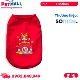 Áo tết SONICE Lunar New Year - Rồng con đỏ Petmall