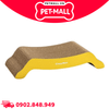 Bàn cào móng CattyMan cho mèo hình M 43 x 22 x 10 cm - Tặng kèm gói catnip Petmall