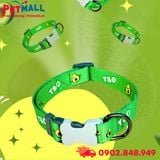 Vòng cổ Sonice Lucky Collar 20kg - 2cm Bơ xanh Petmall