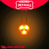 Phụ kiện FOFOS mặt dây LED trang trí vòng cổ cho thú chưng Laroo-LED Octopus pendant battery - Màu cam Petmall