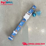 Vòng cổ Sonice Lucky Collar 5kg - 1cm Hình chó xanh biển Petmall