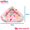 Nệm tam giác Doggyman Pizza - Size 56x40xH13cm Petmall