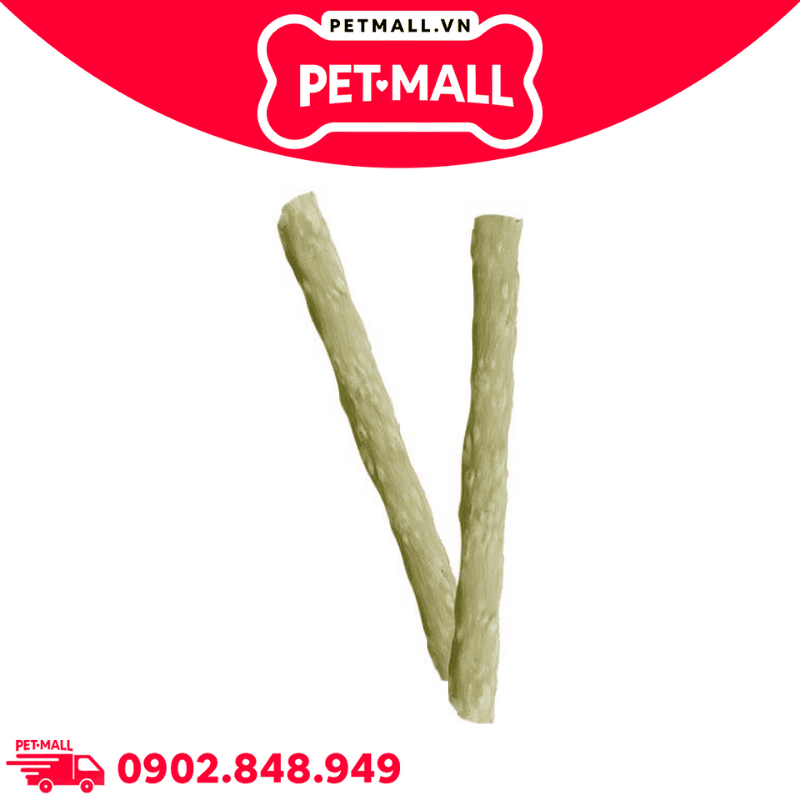 Treats Doggyman que dai da bò 120g - Hỗ trợ sạch răng thơm miệng Petmall