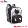 Balo du lịch SONICE Cat Paw Size 40x34x23cm - Màu đen - Phi hành gia, kèm túi phụ cao cấp Petmall