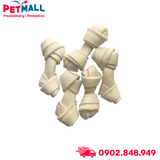 Xương nơ da bò DoggyMan 5 cây - Sạch răng, giảm stress Petmall