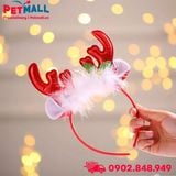 Băng đô cài đầu thú cưng noel SONICE Merry Christmas Petmall