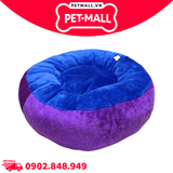 Nệm SONICE hình tròn Doughnut Cushion Blue/Purple Size 62 x 17cm - Màu xanh tím Petmall