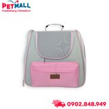 Balo du lịch SONICE Adventure Extra Size 38x35x25cm - Màu hồng, kèm túi phụ cao cấp Petmall