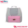 Balo du lịch SONICE Adventure Extra Size 38x35x25cm - Màu hồng, kèm túi phụ cao cấp Petmall