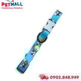 Vòng cổ Sonice Lucky Collar 10kg - 1.5cm Hình chó mèo xanh lục Petmall