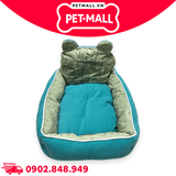 Nệm SONICE Big Bear Pet bed hình gấu size M - 35 x 45 x 14 cm | Màu xanh dương Petmall