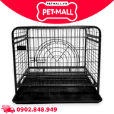 Chuồng khung cửa tròn 77 SONICE | D77 x R51 x C63 cm - Màu đen Petmall