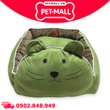 Nệm SONICE Big Bear Pet bed hình gấu size L - 45 x 55 x 14 cm | Màu xanh bơ Petmall