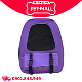 Balo thú cưng Wallet Pet Cute size 33 x 17 x 43 cm - Tím Petmall