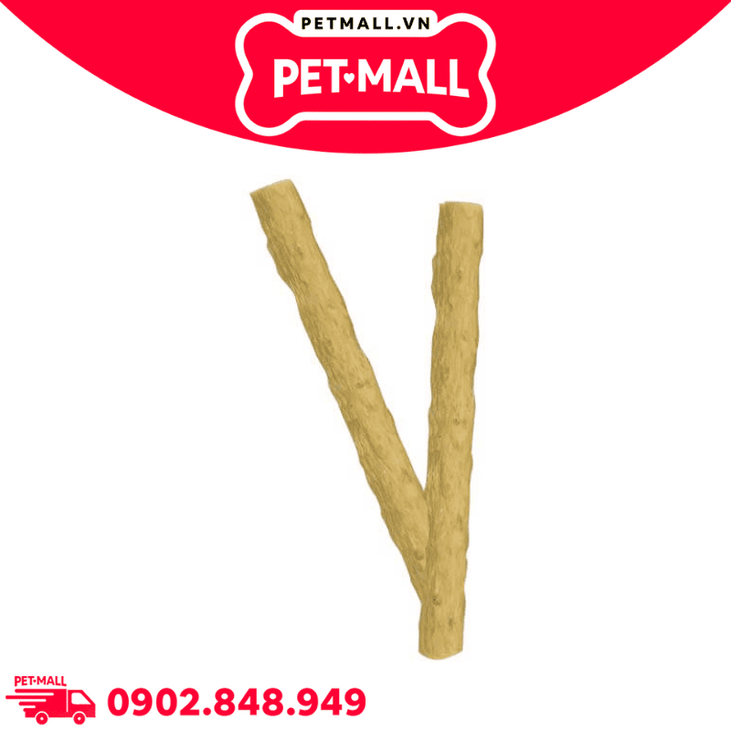 Treats Doggyman que dai da bò hương phô mai 120g - Hỗ trợ sạch răng thơm miệng Petmall