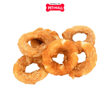 7 Miếng - Xương bánh Donut DoggyMan Chewell 95g - Da bò cuốn thịt gà mini Petmall