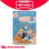 Combo 48 Gói 70G - Pate mèo Moochie Tuna & Chicken, Mince with Salmon - Mix vị Petmall
