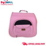 Balo du lịch SONICE Adventure Size 38x35x25cm - Màu hồng, kèm túi phụ cao cấp Petmall