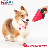Đồ chơi Rosewood Watermelon Ice Toys - Hình dưa hấu lạnh bóp kêu tít tít Petmall