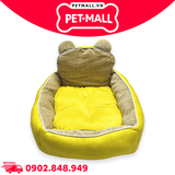 Nệm SONICE Big Bear Pet bed hình gấu size M - 35 x 45 x 14 cm | Màu vàng Petmall