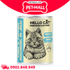 Combo 12 Lon 400G - Pate mèo HelloCat Premium KITTEN in Jelly - Mix Vị Petmall