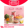 Combo 6 Lon 400G - Pate mèo HelloCat Premium Kitten in Jelly vị Cá Ngừ và Cá Hồi Petmall
