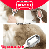 Lược chải lông tích hợp bình chứa nước 2.0 Pet Gravity Pet Grooming brush water tank version for short hair - Dành cho lông ngắn Petmall