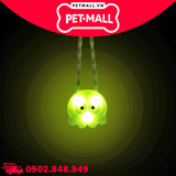 Phụ kiện FOFOS mặt dây LED trang trí vòng cổ cho thú chưng Laroo-LED Octopus pendant battery - Màu xanh lá Petmall