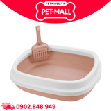 Khay vệ sinh mèo SONICE mini cat toilet size 40 x 33 x 11 cm Petmall