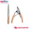 Set kềm cắt móng và dũa DoggyMan Wood Natural Style Nail Trimmer Petmall