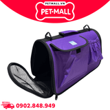 Túi vòm vận chuyển SONICE size S 40 x 19 x 25 cm - Có túi - Tím Petmall