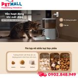 Máy cho ăn tự động Oneisall Automatic Pet Feeder with APP control PFD-001 Pro - 3.5L Petmall