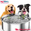 Máy cho uống nước tự động Oneisall Stainless Steel Pet Fountaim PWF 002 - 7L Petmall