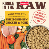 2.720KG - Thức ăn hạt Raw Primal Kibble từ Thịt Heo & Gà tươi