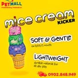 Đồ chơi Fat Cat Kitty Kickz Mice Cream Cone Cat Toy - Hình cây kem Petmall