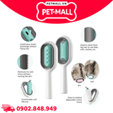 Lược chải lông tích hợp bình chứa nước 2.0 Pet Gravity Pet Grooming brush water tank version for long hair - Dành cho lông dài Petmall