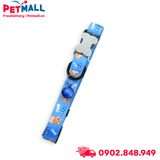 Vòng cổ Sonice Lucky Collar 10kg - 1.5cm Hình chó xanh biển Petmall